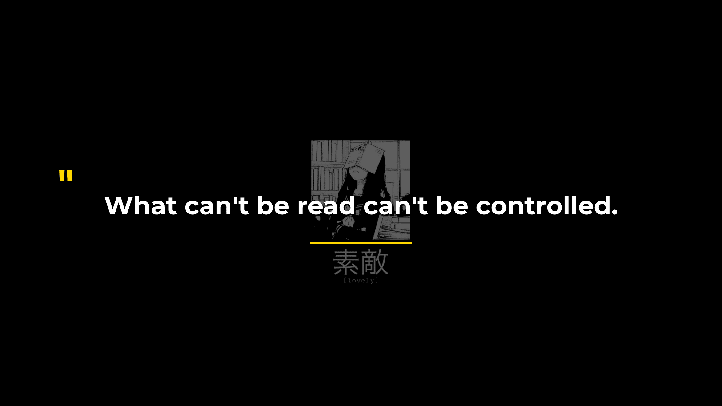 Cannot Be Controlled