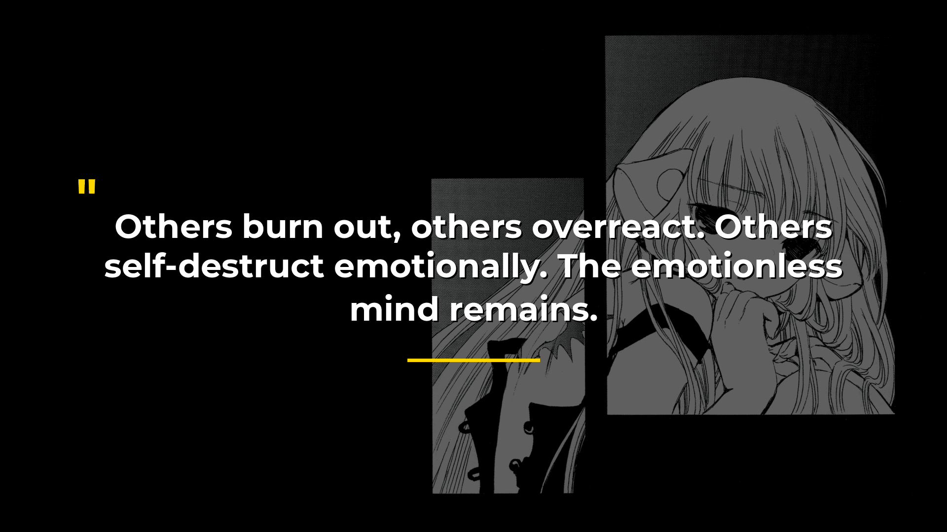 Emotionless Mind Remains