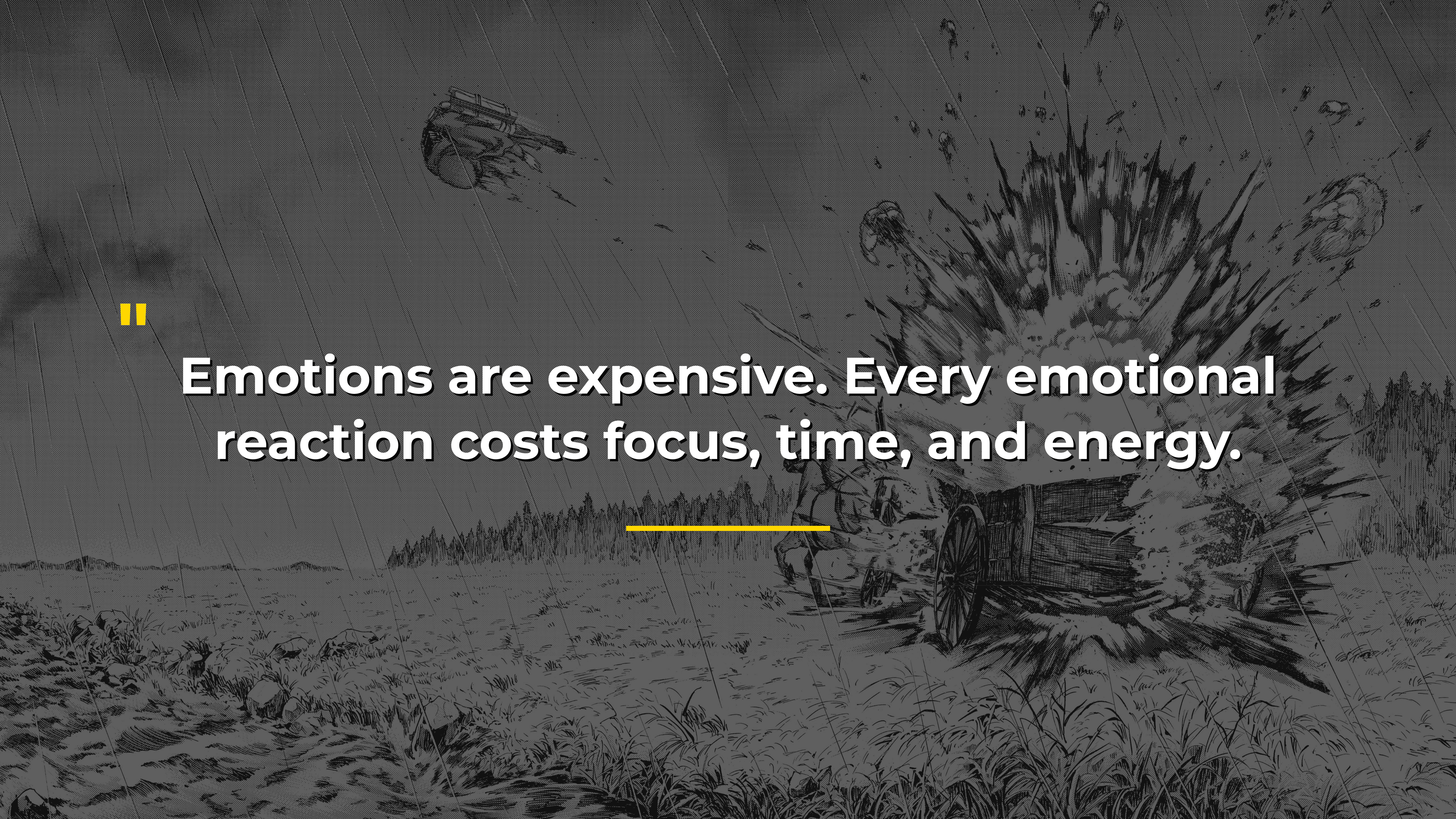 Emotions Are Expensive