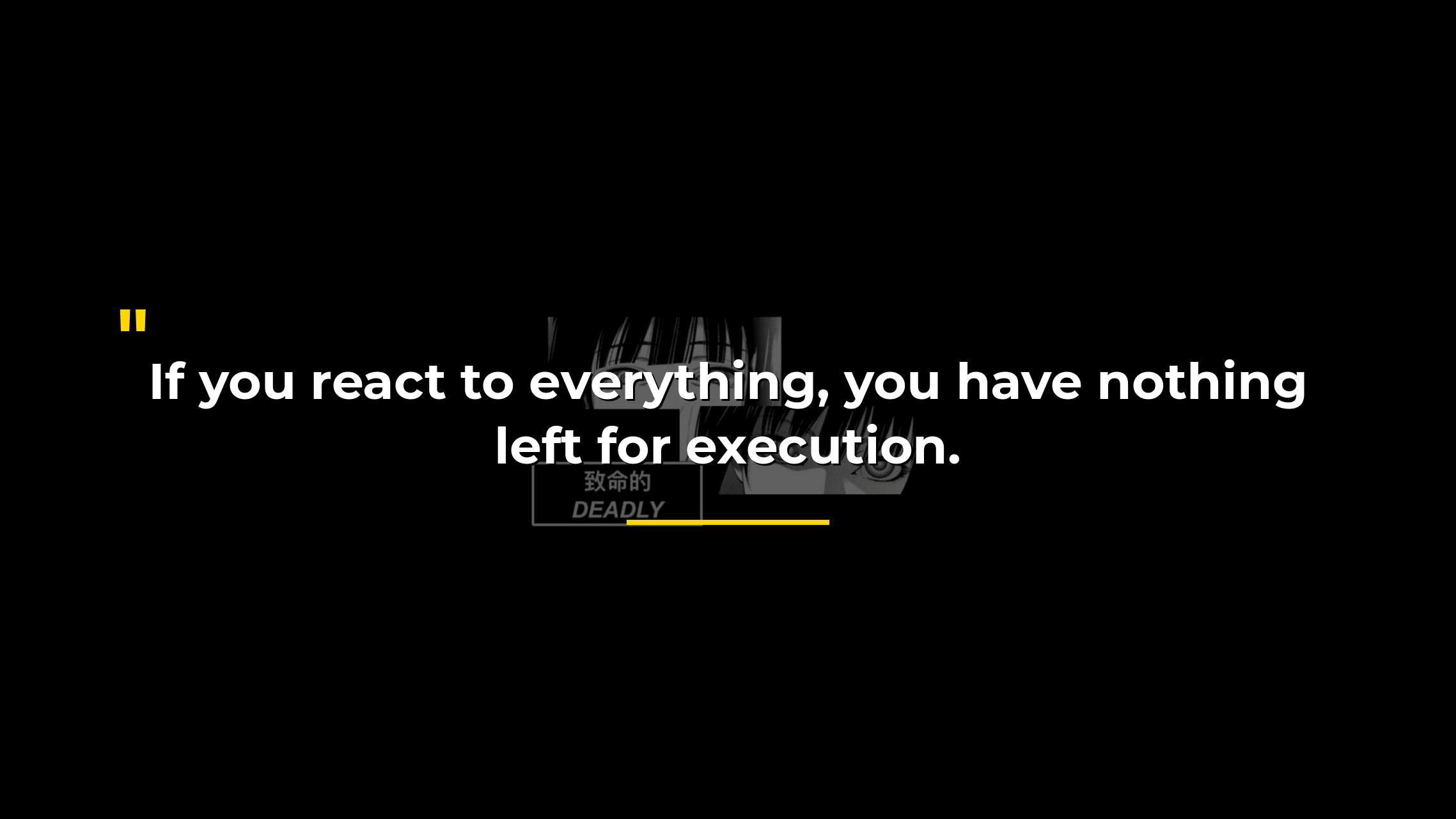 Nothing Left For Execution