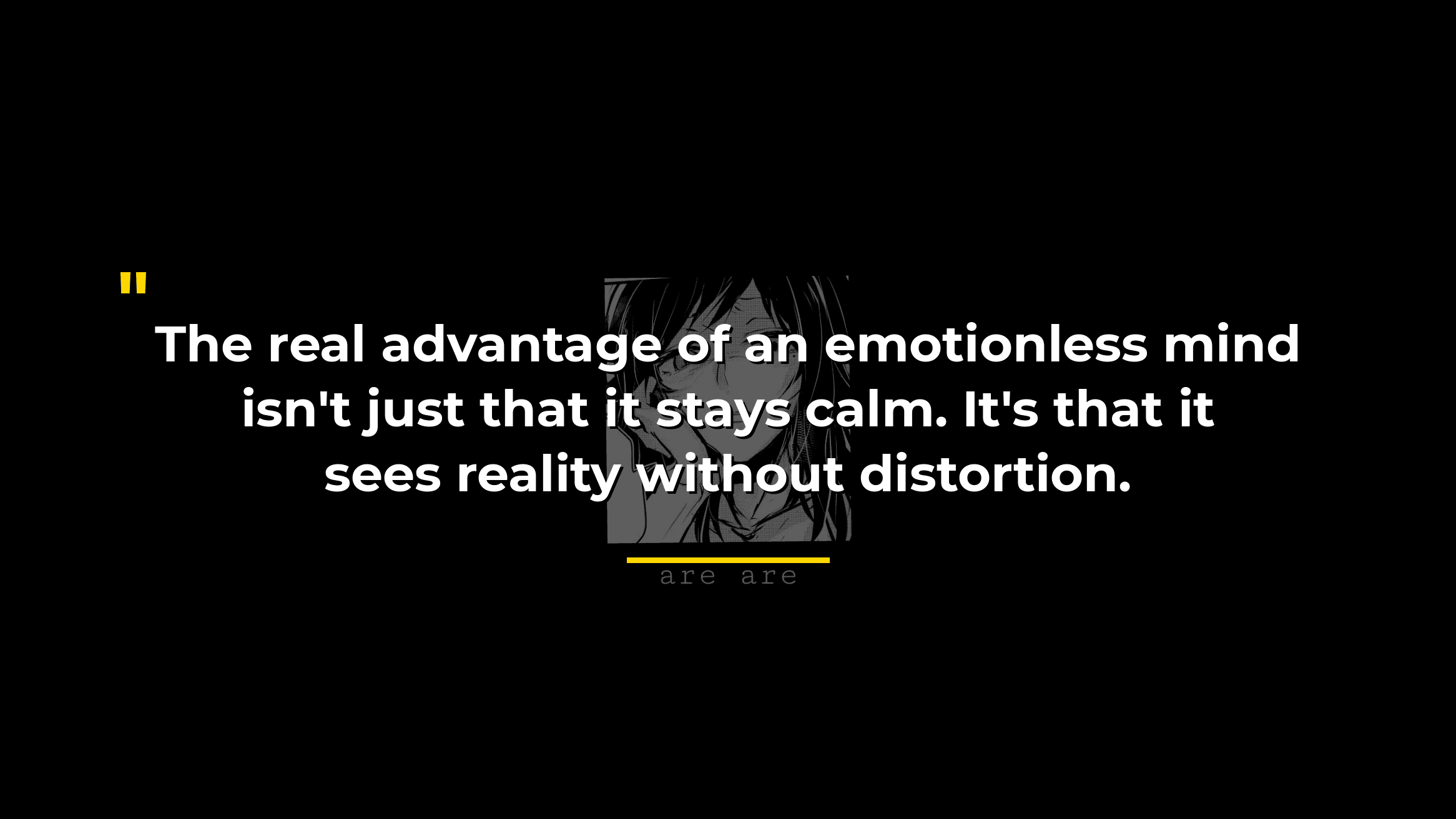 Reality Without Distortion