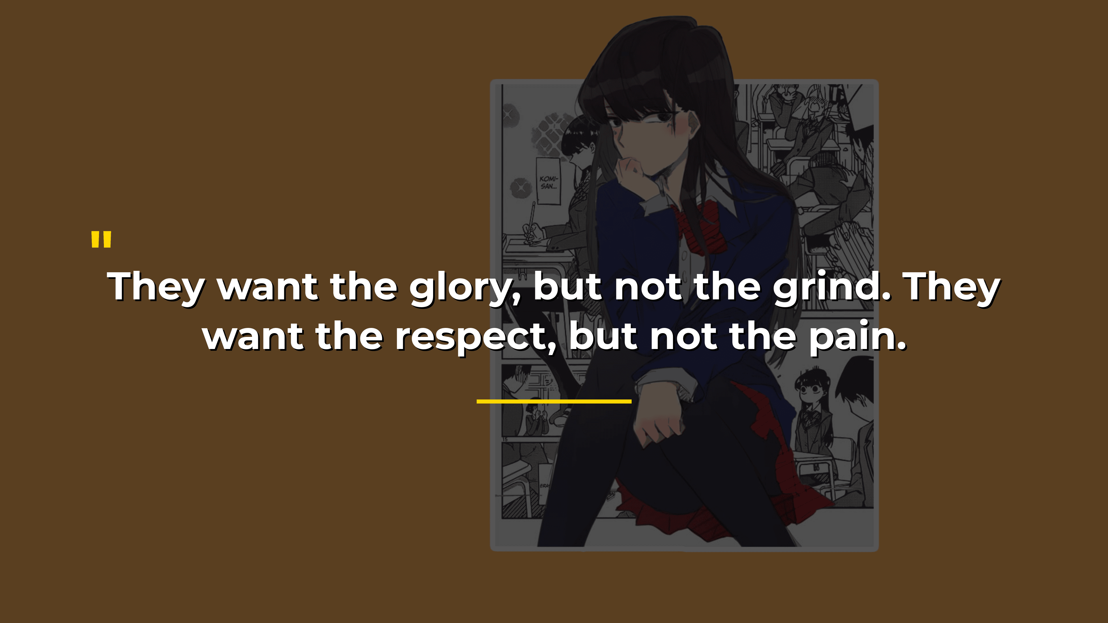 Glory Not Grind